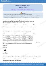 Đề thi giữa kì 2 Toán 9 - Đề số 4
